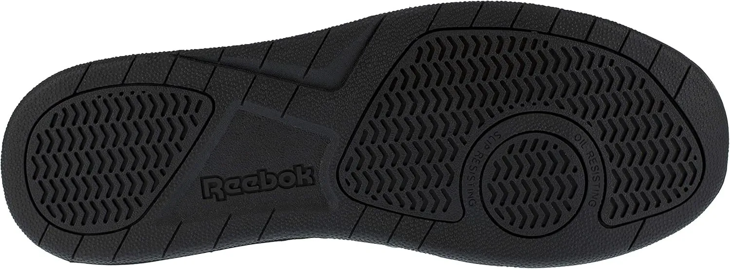 Men's Rb4162 Bb4500 Safety Composite Toe Low Cut Work Sneaker Black and White
