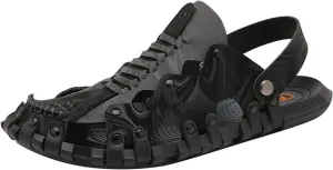 Men's Sandals Summer Close Toe Soft Sole Comfortable Sandal Sport Hiking & Outdoor Walking Beach Sandals