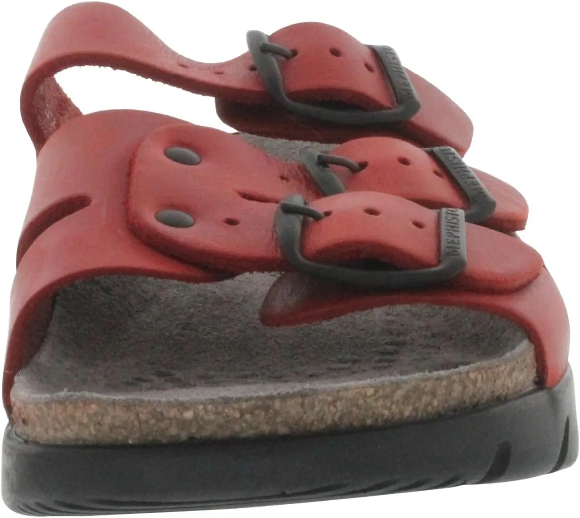 Mephisto Men's Zach Tan Full Grain Leather Sandal
