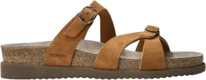Mephisto Women's Hannel Flat Sandal, Tobacco, 8