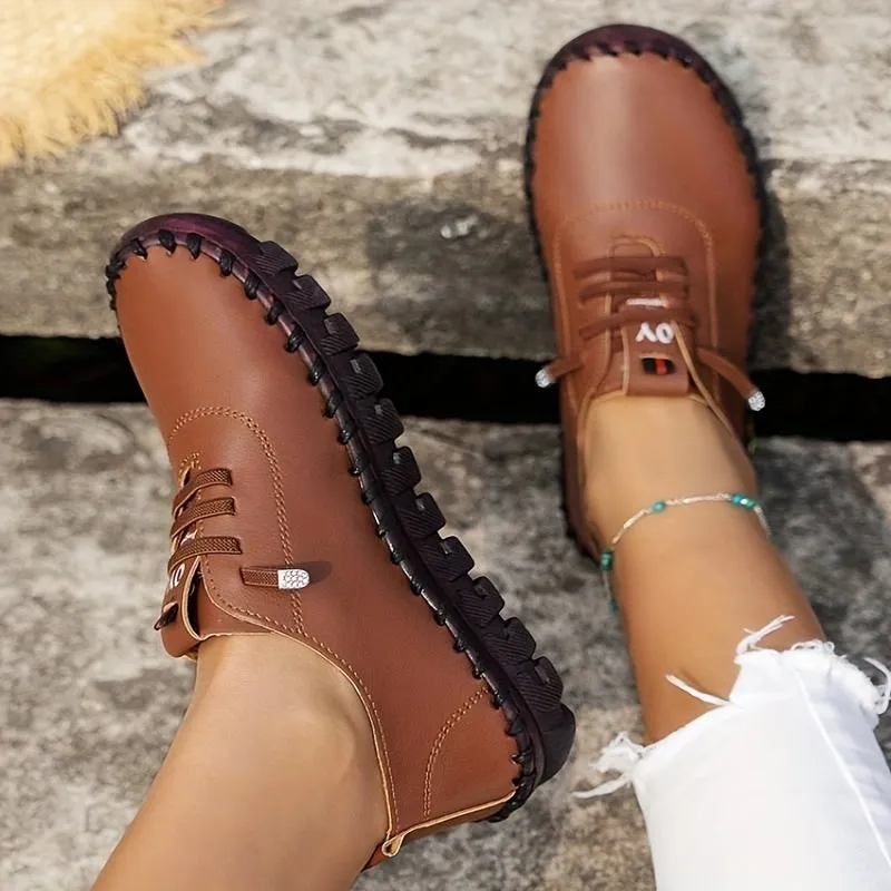 Mireille - Chic Handmade Lace-Up Shoes