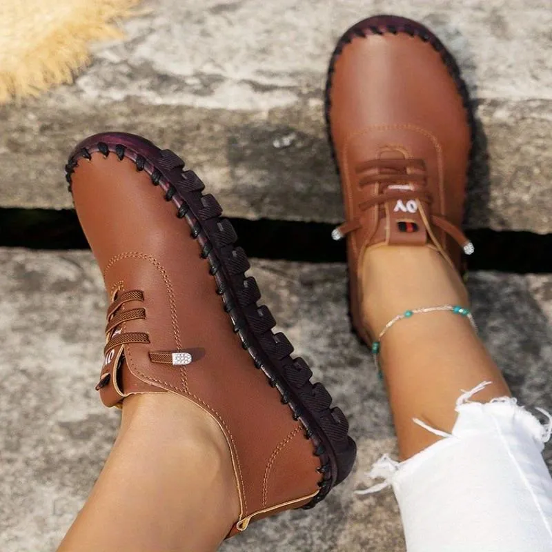 Mireille - Chic Handmade Lace-Up Shoes