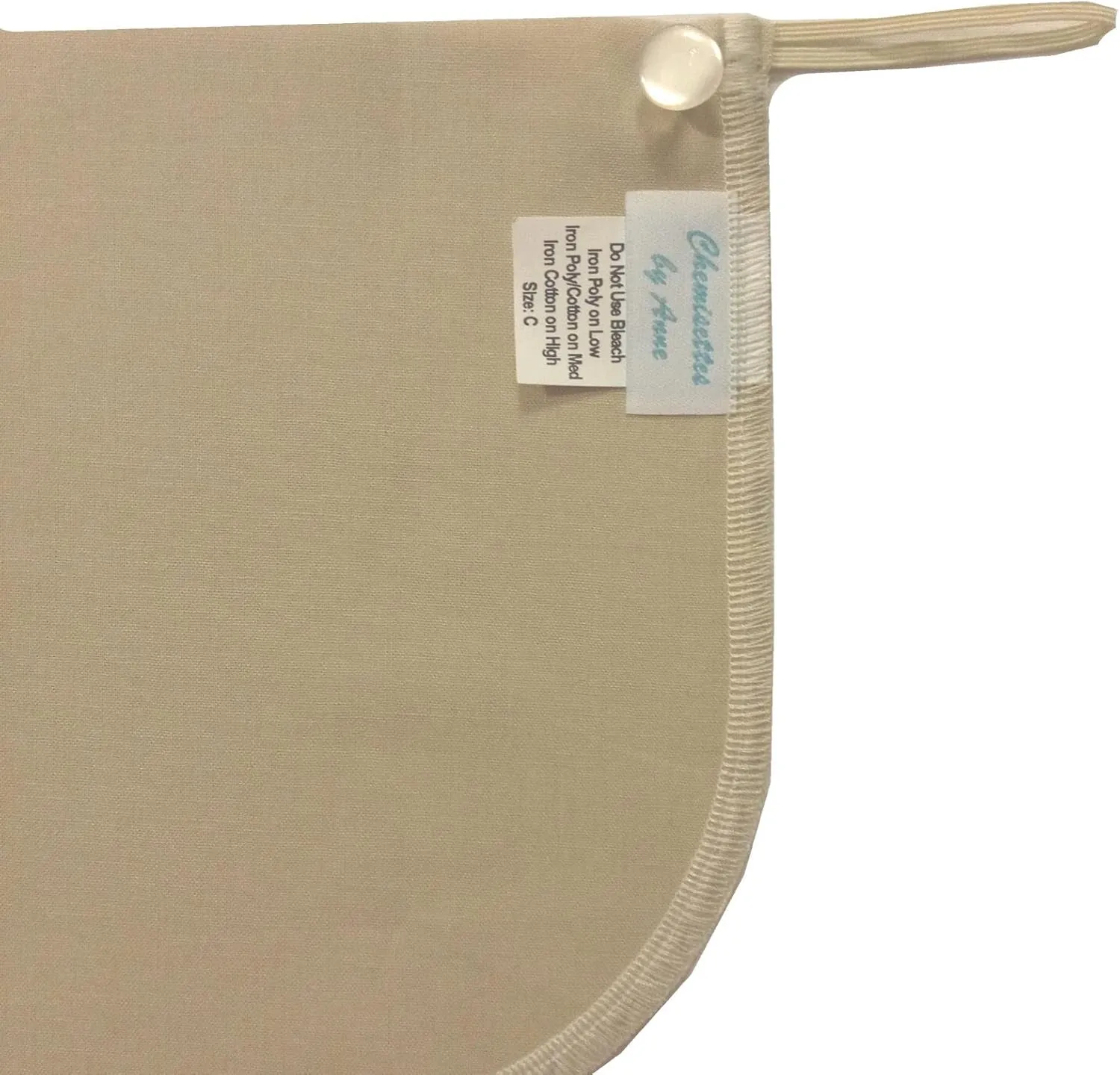 Modesty Panel Cleavage Cover Mock Cami 100% Cotton 5 Sizes