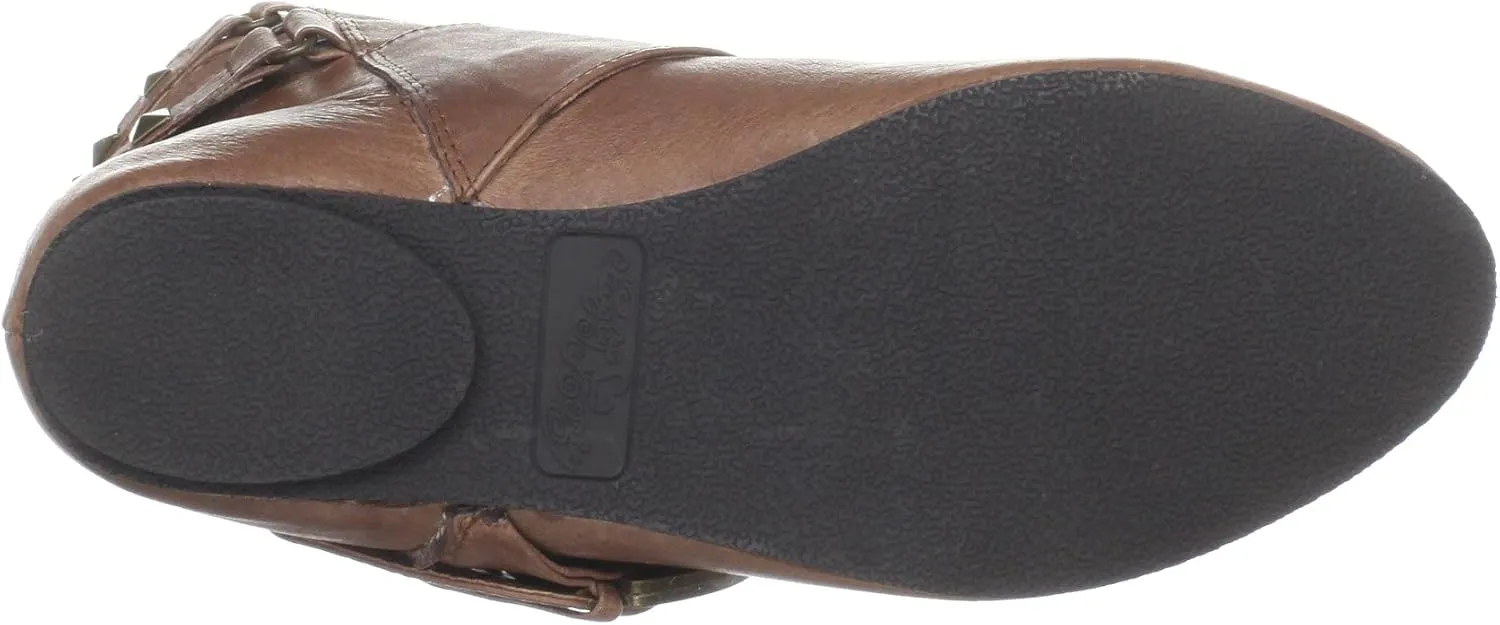 Naughty Monkey Women's Check It Out Ankle Boot
