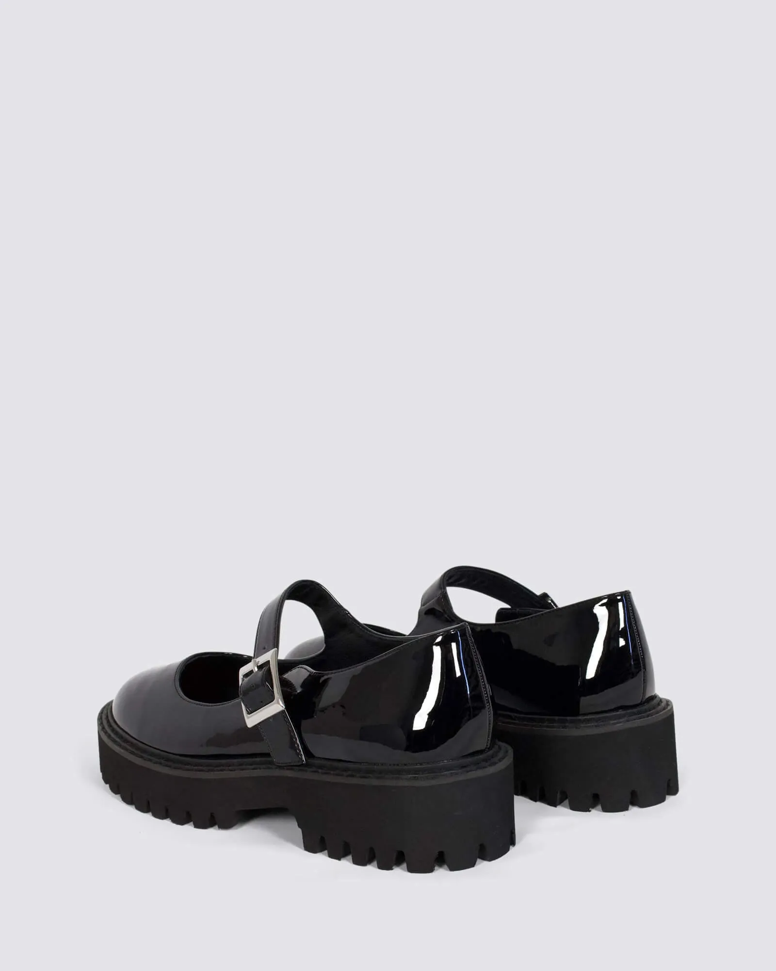 NERO MARY JANE LOAFERS BLACK PATENT