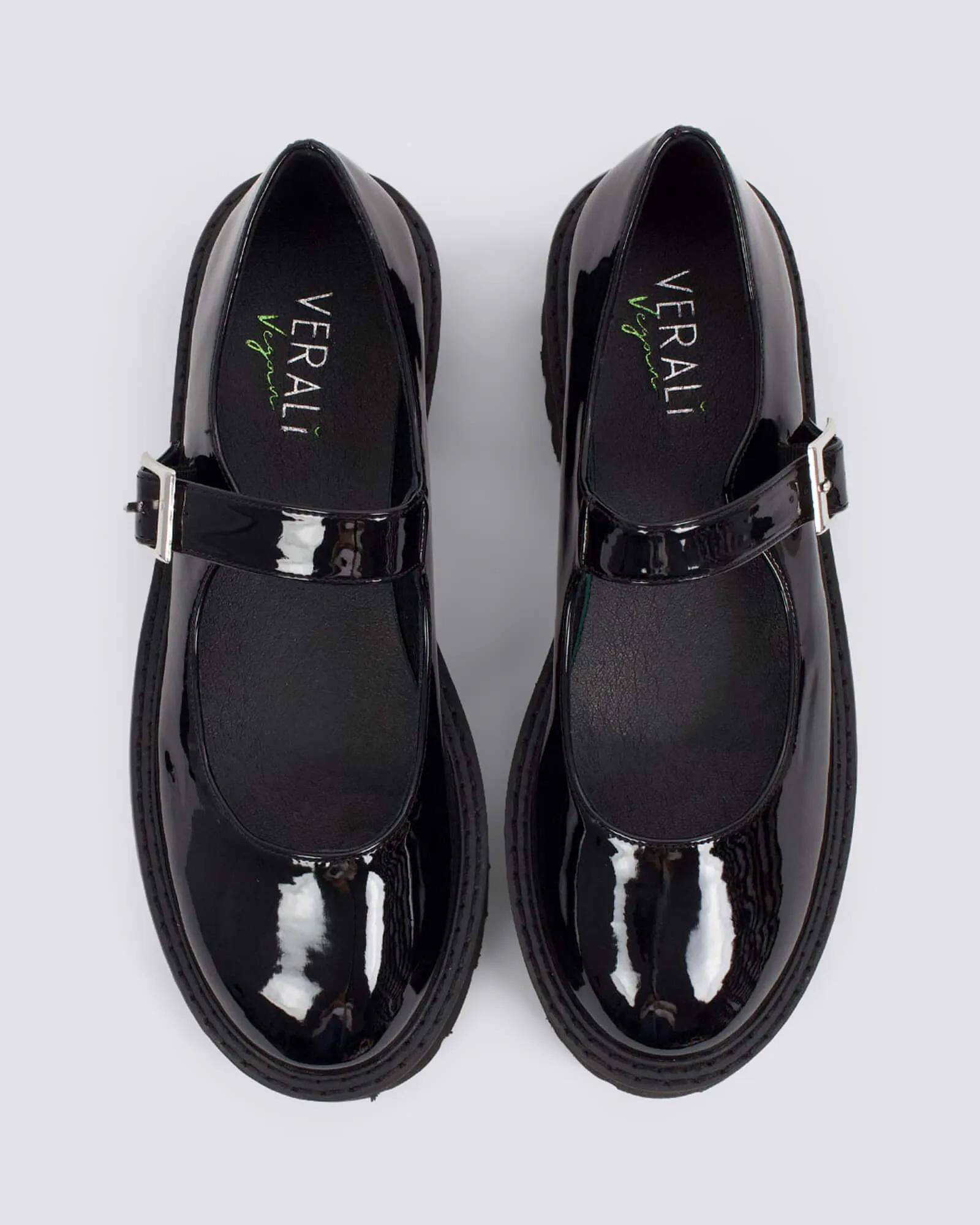 NERO MARY JANE LOAFERS BLACK PATENT