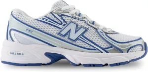 New Balance 740 Big Kids Shoes (Ice Blue Silver, 5)