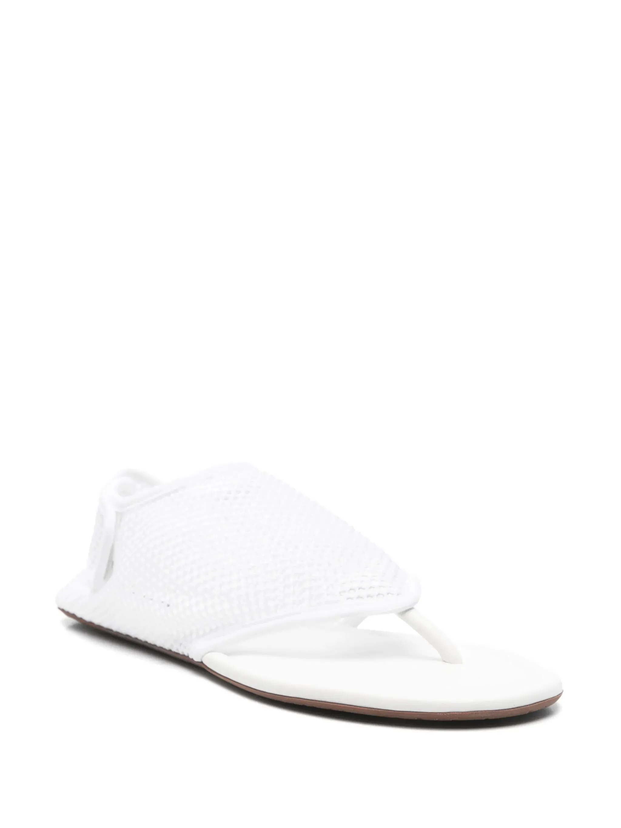 New Year promotion flat Sleek sandals leather