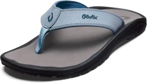 OLUKAI Ohana Men's Beach Sandals, Water Resistant Flip Flops, Arch Support & Comfort Fit, Lightweight & Durable, Enhanced Grip & Traction
