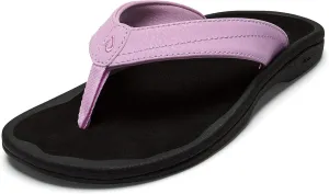 OLUKAI Ohana Women's Beach Sandals, Water Resistant Flip Flops, Arch Support & Comfort Fit, Lightweight & Durable, Enhanced Grip & Traction