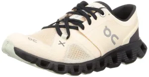 On Women's Cloud X 3 Sneakers, Fawn/Magnet, 7