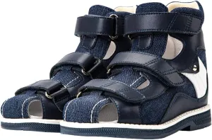 Orthopedic Sandals for Kids High Back Ankle Support 2021 New Summer Corrective Shoes Flat Foot X-legs Care