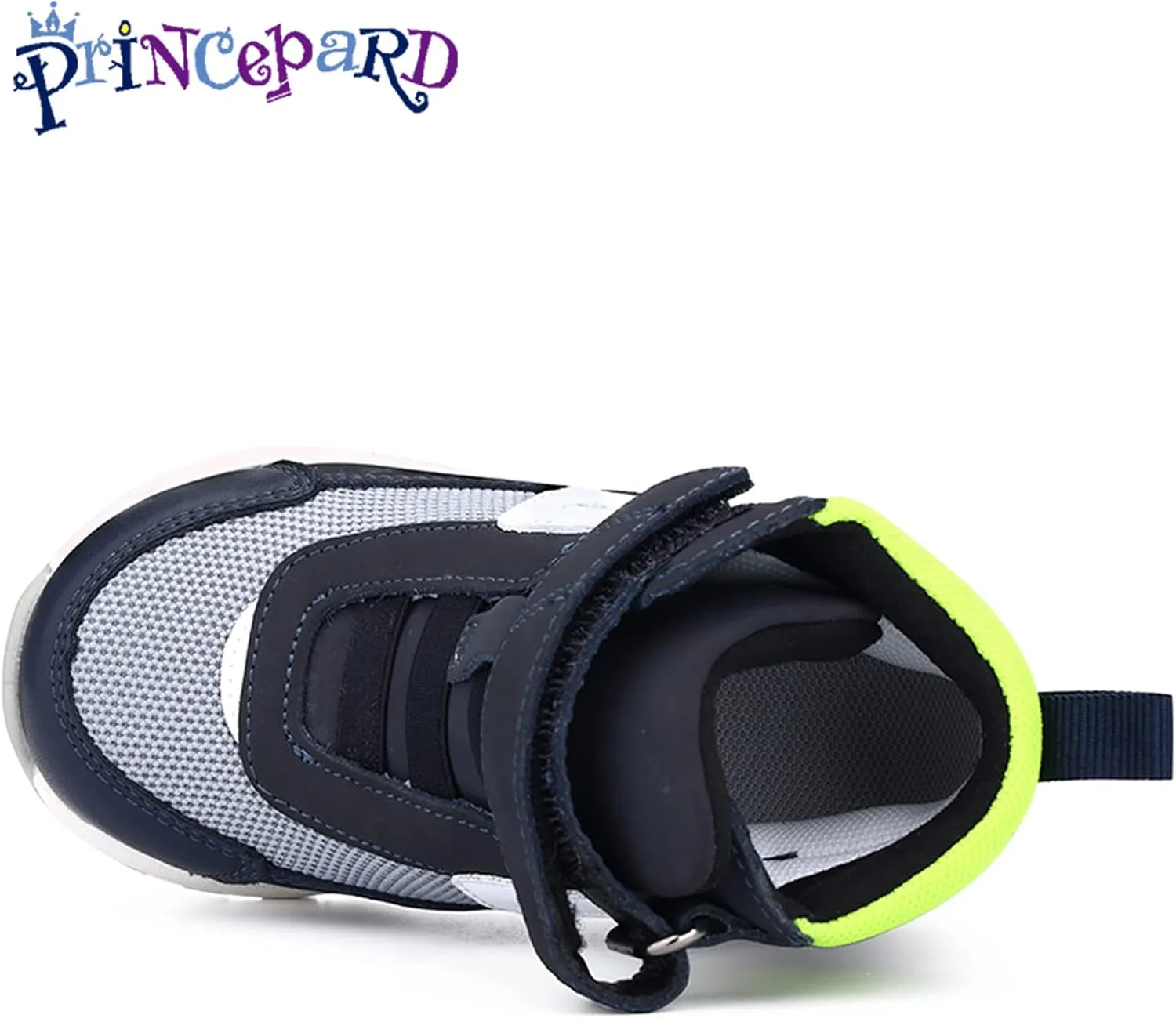 Orthopedic Shoes for Kids and Toddlers with Arch & Ankle Support,Girls and Boys'High Top Sneakers for Flat Foot,Anti-Slip Soles