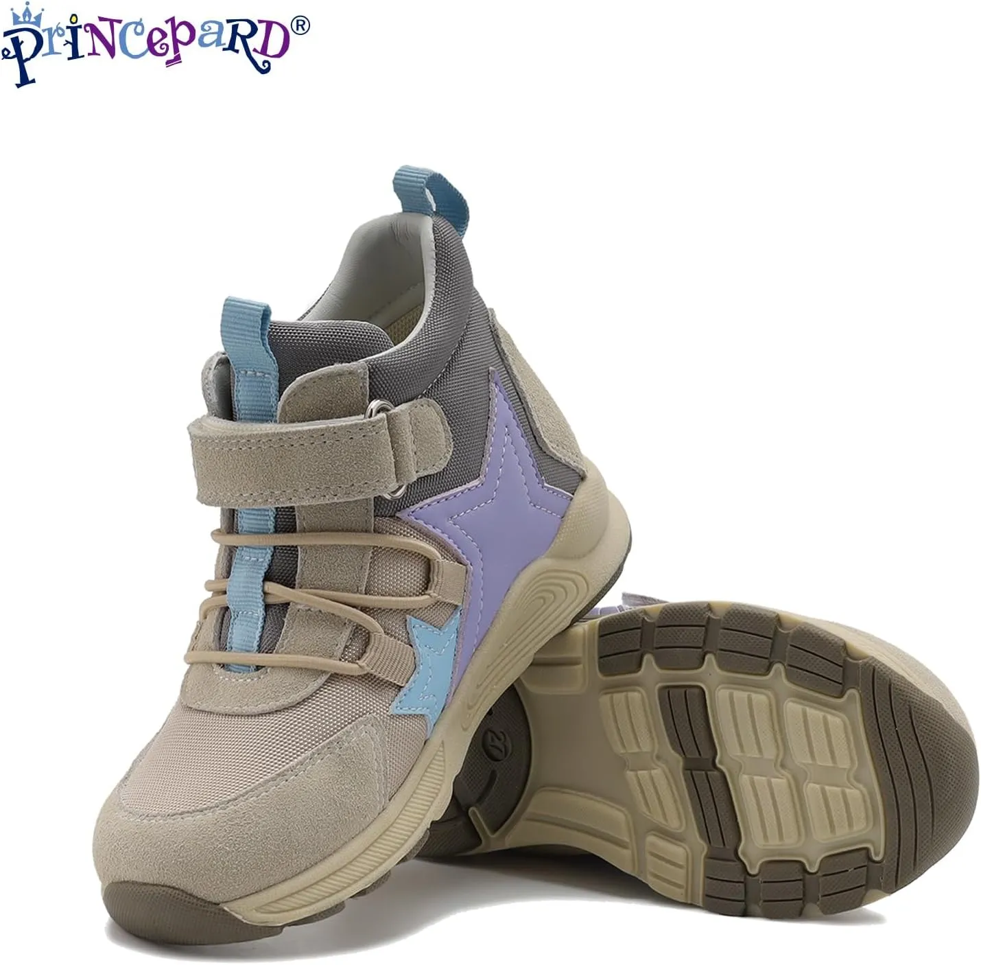 Orthopedic Shoes for Kids with Ankle and Arch Support, Non-Slip Soles