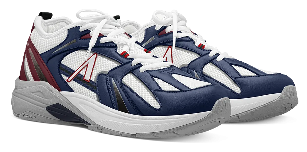 Oserra Mesh S-SP | Dark Blue Dark Tomato | Women
