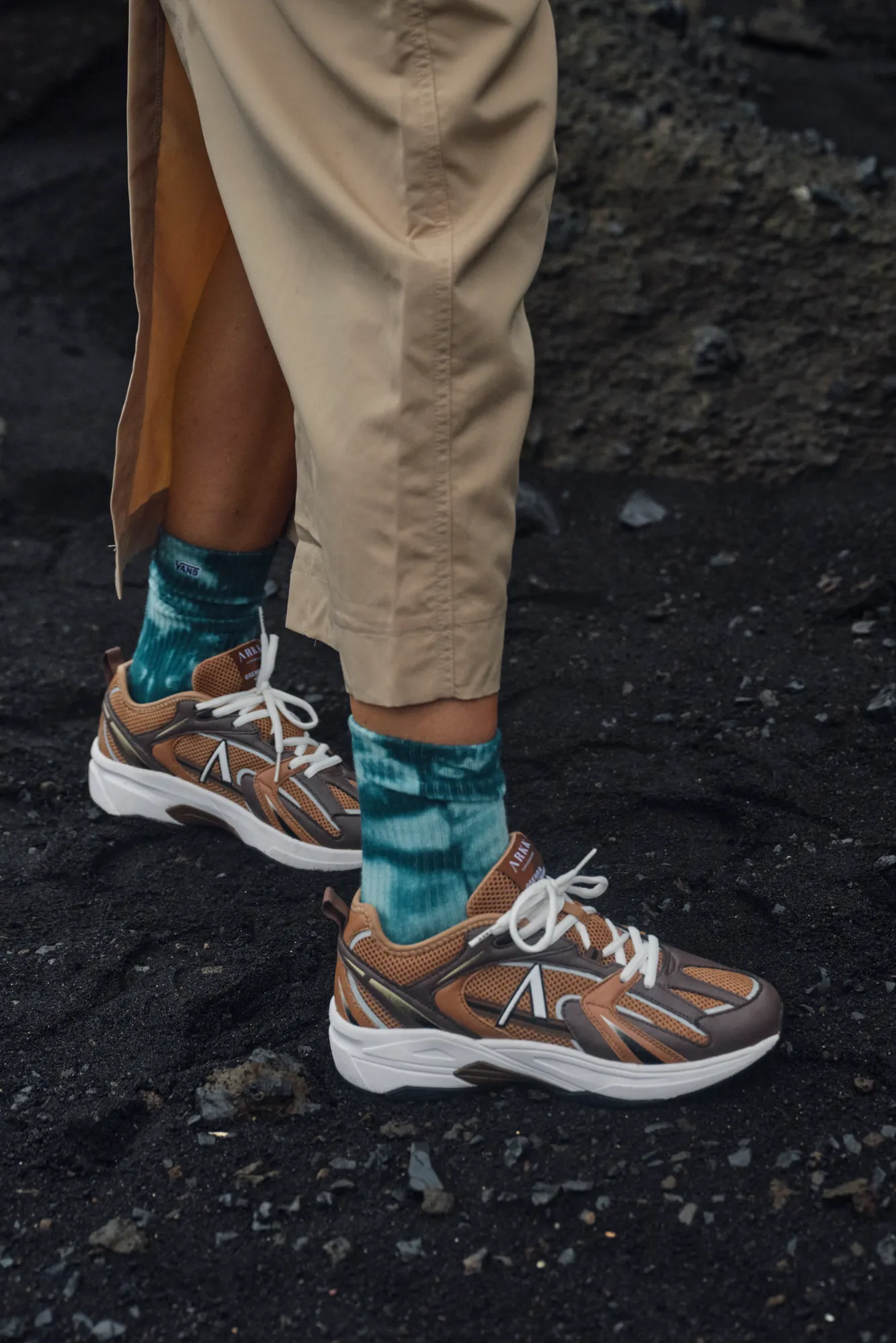 Oserra Mesh S-SP | Tobacco Brown Dark Earth Black | Women