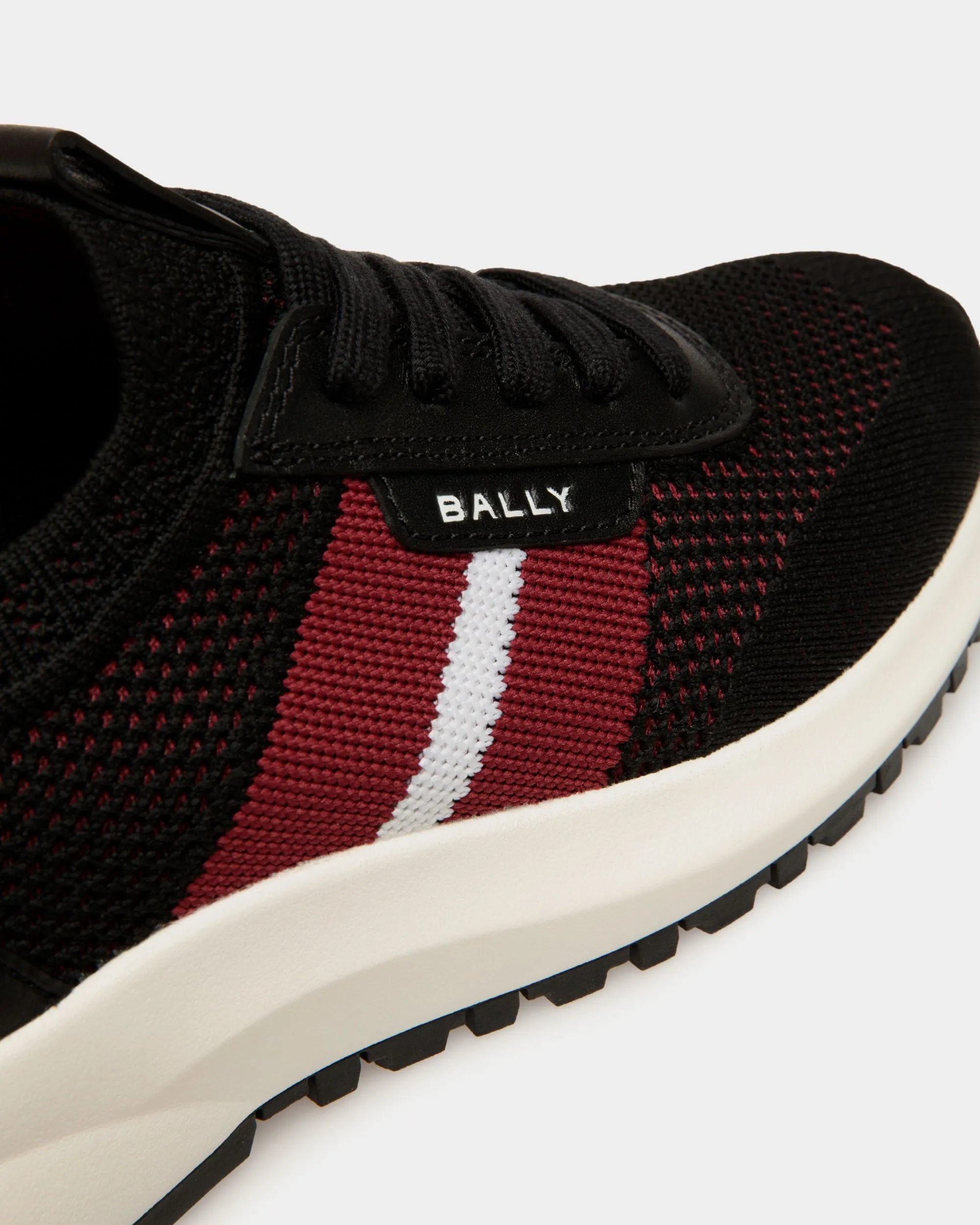 Outline Sneaker in Black Knit