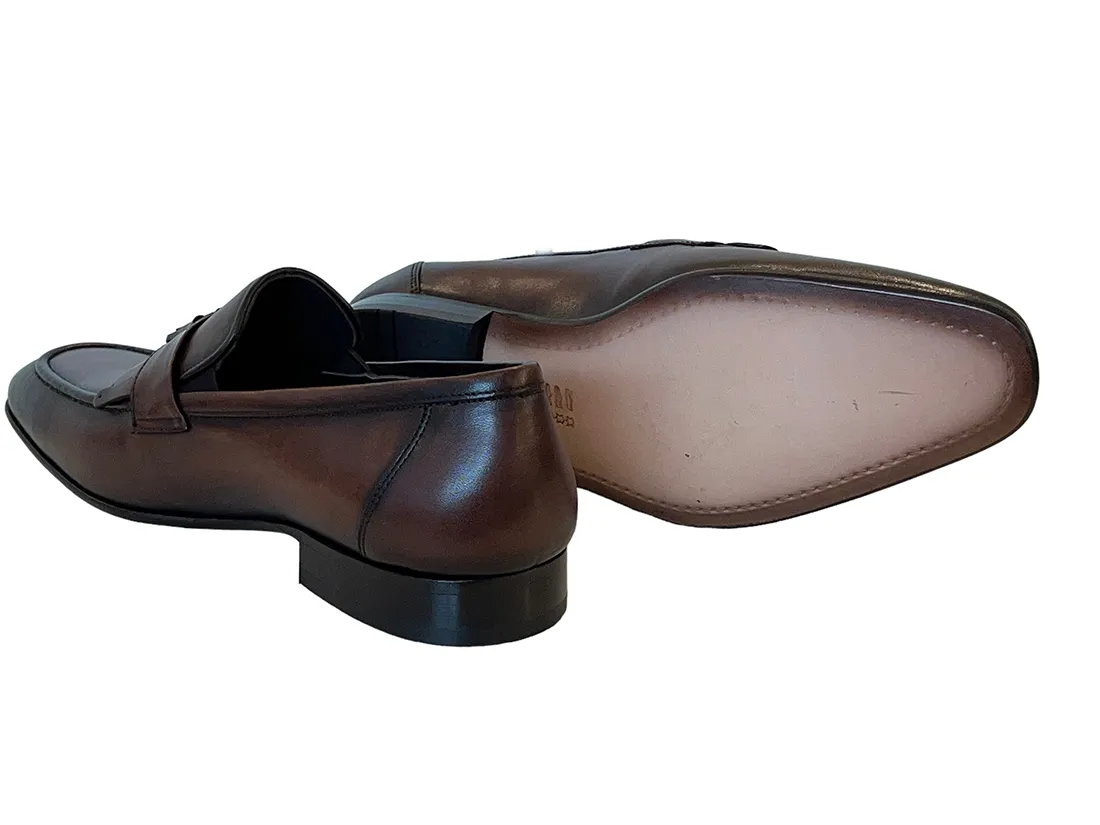 Pelle Line 3010- Killtie Tassel Loafer-Brown