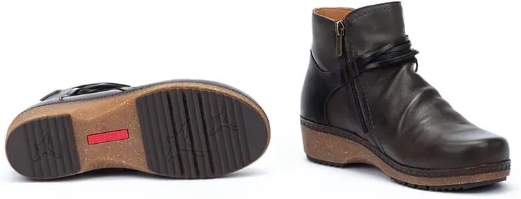 PIKOLINOS Flat Ankle Boots Leather Granada for Woman