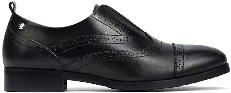 PIKOLINOS Flat Ankle Boots Leather Royal for Woman