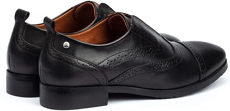 PIKOLINOS Flat Ankle Boots Leather Royal for Woman