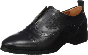 PIKOLINOS Flat Ankle Boots Leather Royal for Woman