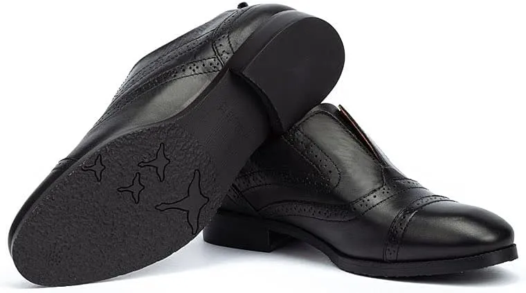 PIKOLINOS Flat Ankle Boots Leather Royal for Woman