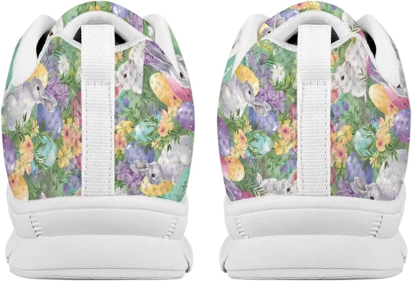 POLERO Lightweight Sneakers Shoes for Women Casual Breathable Mesh Running Training Shoes Ladies Simple Colorful Pandas