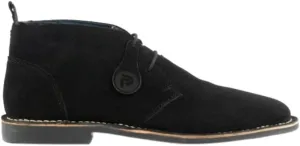 POPPS VESPA Unisex Mens Womens 100% Real Suede Leather Lace up Ankle Desert Smart Casual Boots