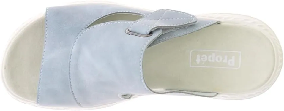 Propet Womens Travelactiv Sedona Slide Casual Sandals Casual - Orange