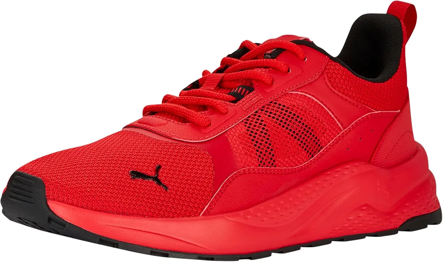 PUMA Mens Anzarun 2.0 Cross Trainer, for All Time Red Mens Black, 11.5