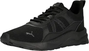 PUMA Mens Anzarun 2.0 Cross Trainer, Mens Black-Shadow Gray, 12