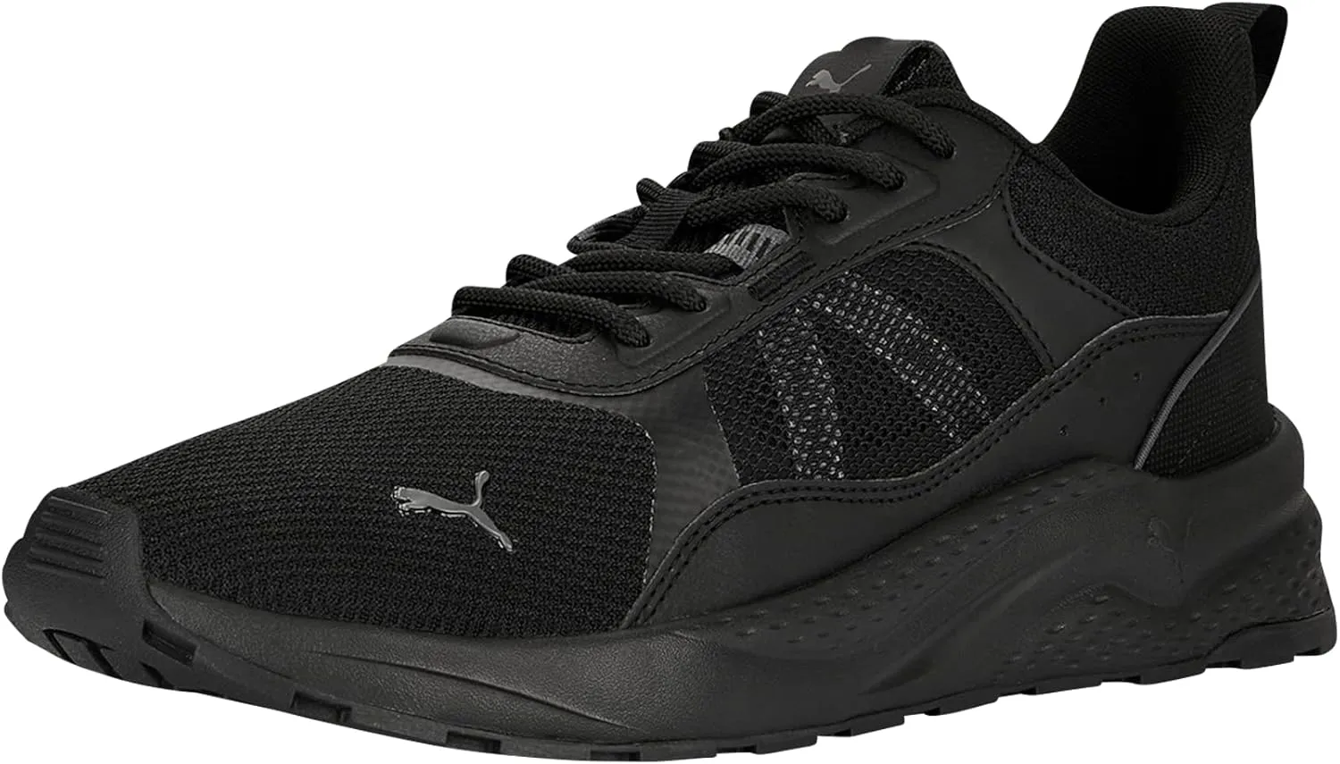 PUMA Mens Anzarun 2.0 Cross Trainer, Mens Black-Shadow Gray, 12