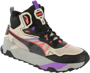 PUMA Trinity Mid Hybrid Mens Sneaker 10 DM US GranolaBlackCoral Beige, Grey