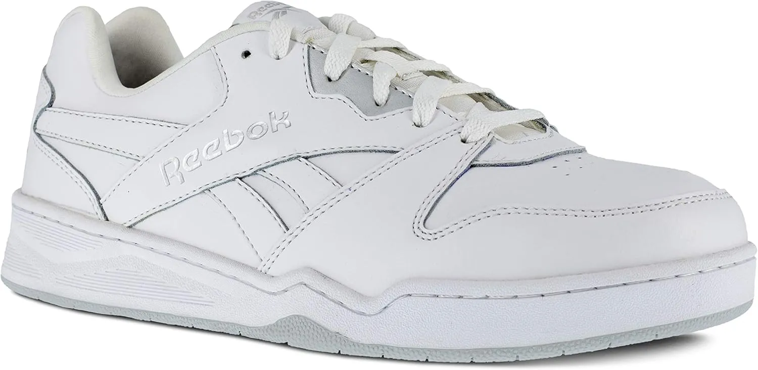 Reebok Men's Rb4161 Bb4500 Safety Composite Toe Low Cut Work Sneaker White and Grey