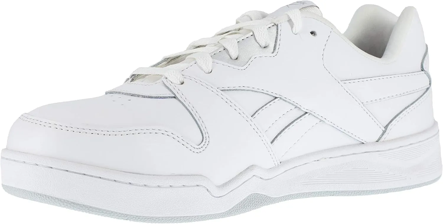 Reebok Men's Rb4161 Bb4500 Safety Composite Toe Low Cut Work Sneaker White and Grey