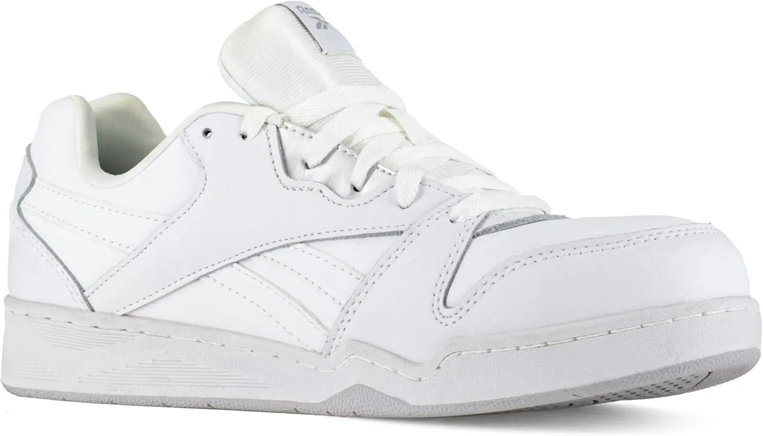 Reebok Men's Rb4161 Bb4500 Safety Composite Toe Low Cut Work Sneaker White and Grey