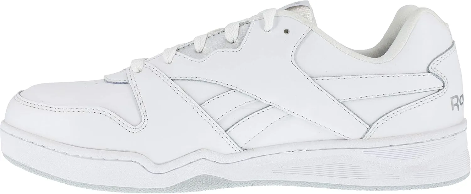 Reebok Men's Rb4161 Bb4500 Safety Composite Toe Low Cut Work Sneaker White and Grey