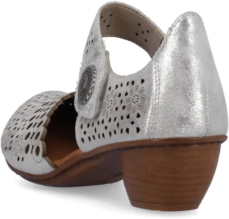 Rieker Women's 43753 Mirjam 53 Mary Jane Flat
