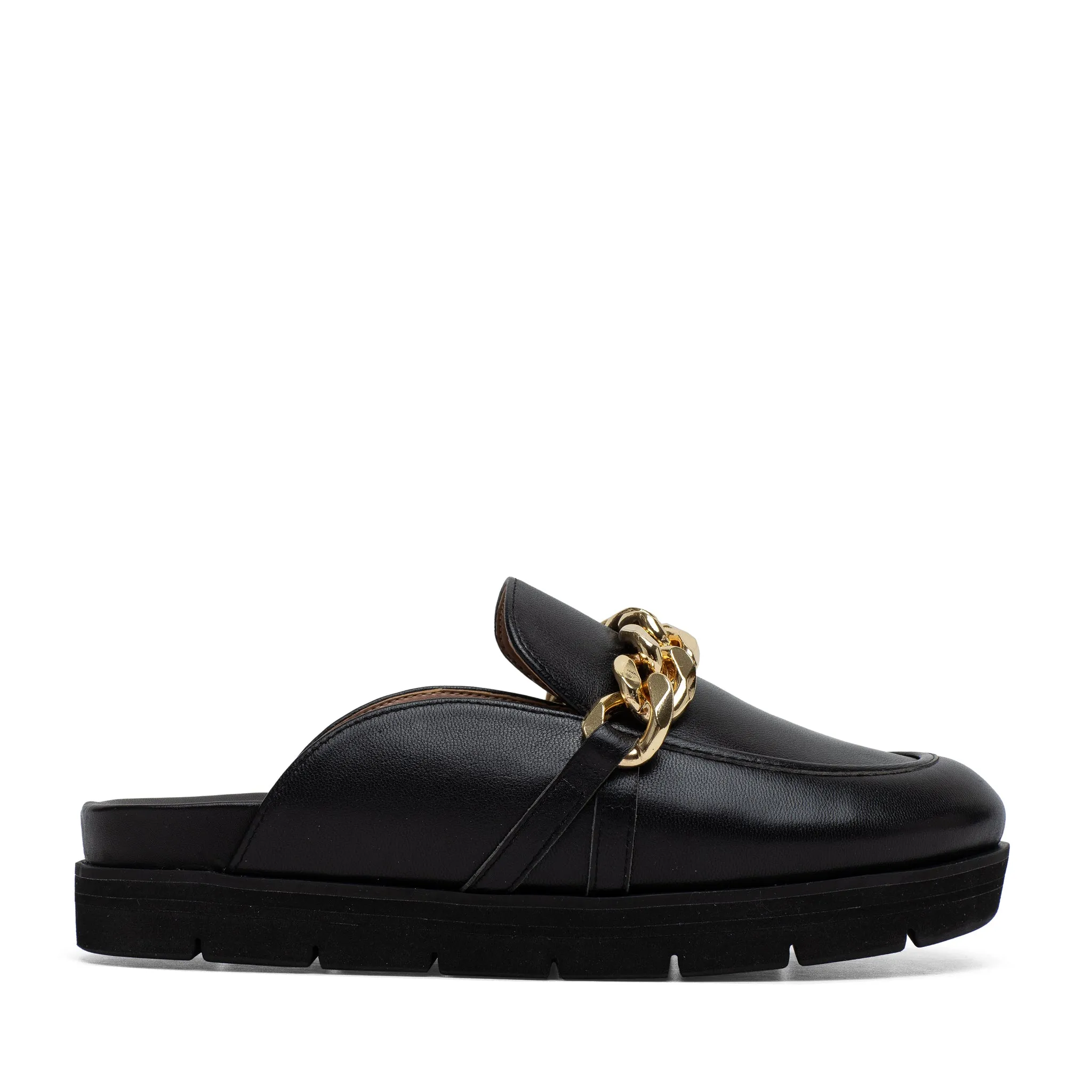 ROANN | Platform Metal Chain Mules