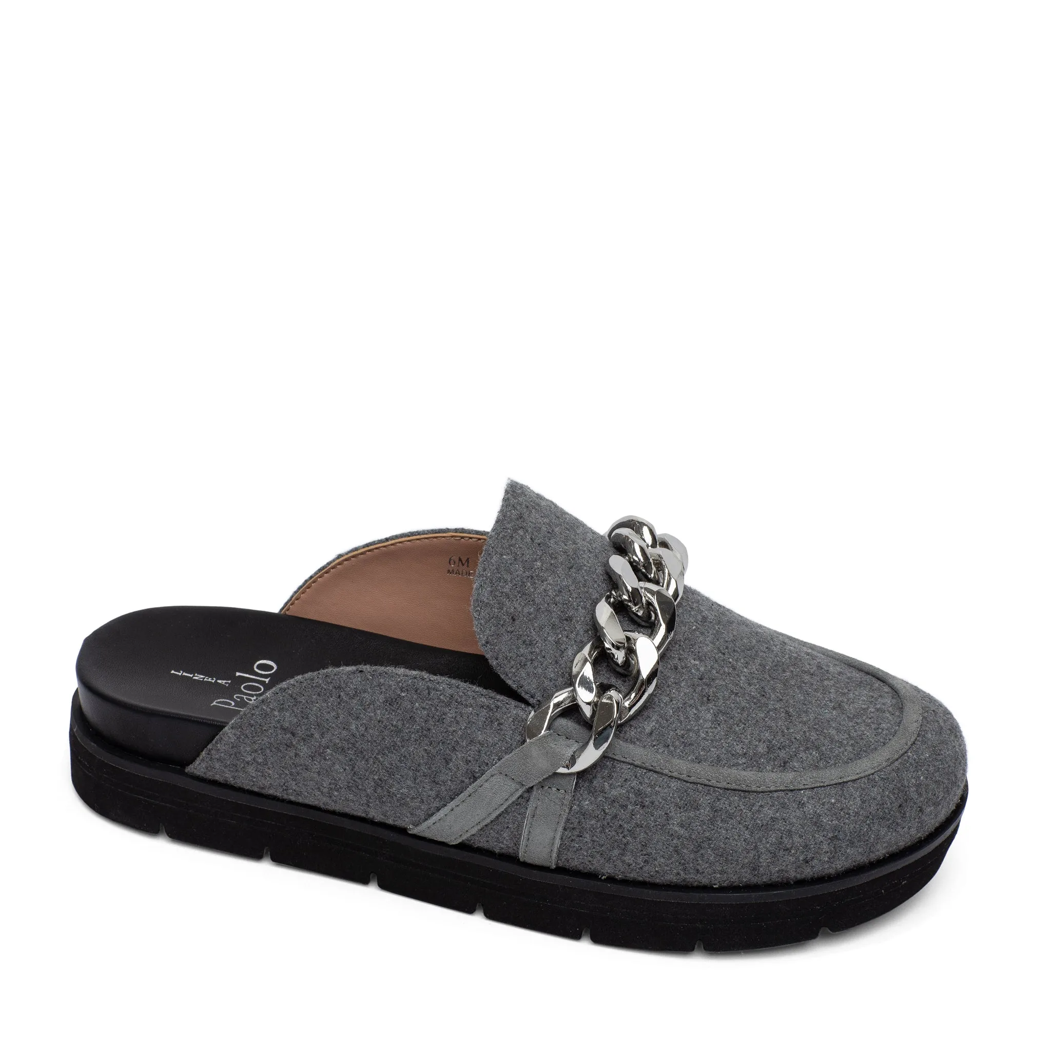 ROANN | Platform Metal Chain Mules