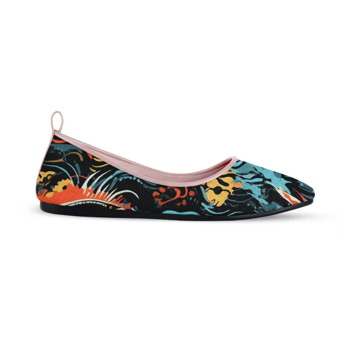Rose Round Toe Shoe Chromatic