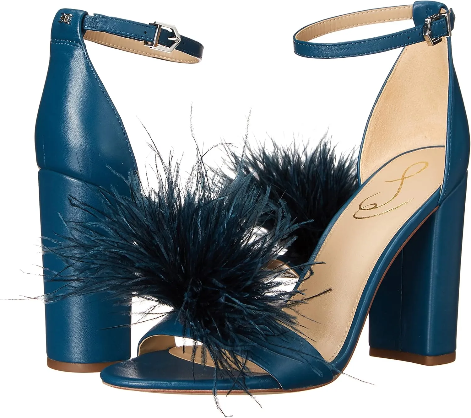 Sam Edelman Women's Yaro Feather Heeled Sandal