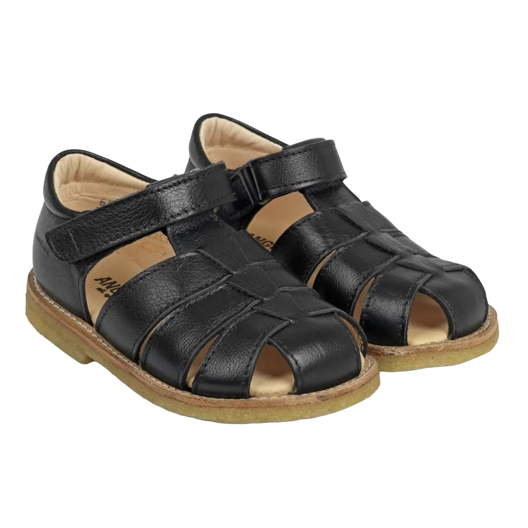 Sandal with adjustable velcro closure