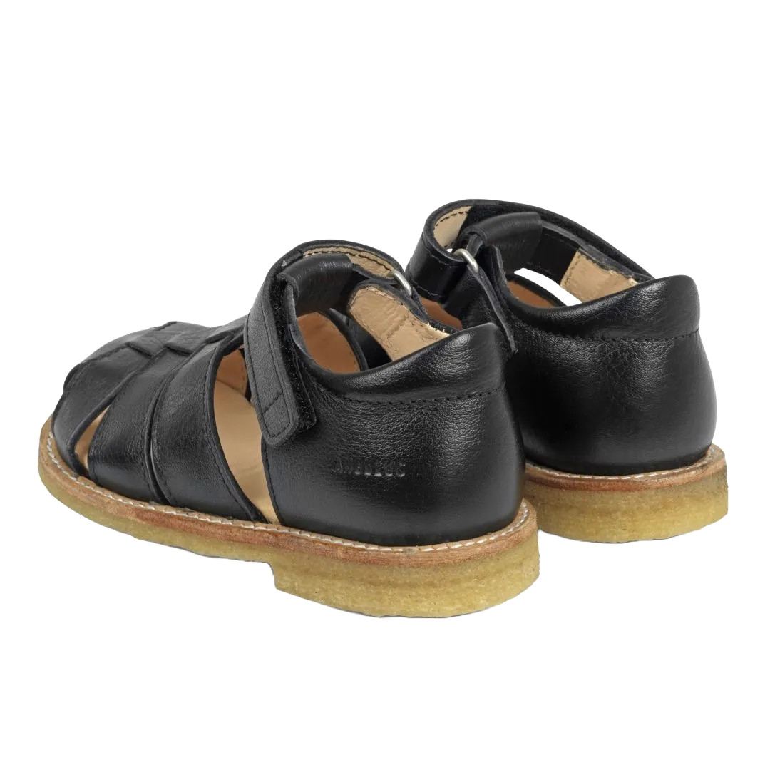 Sandal with adjustable velcro closure
