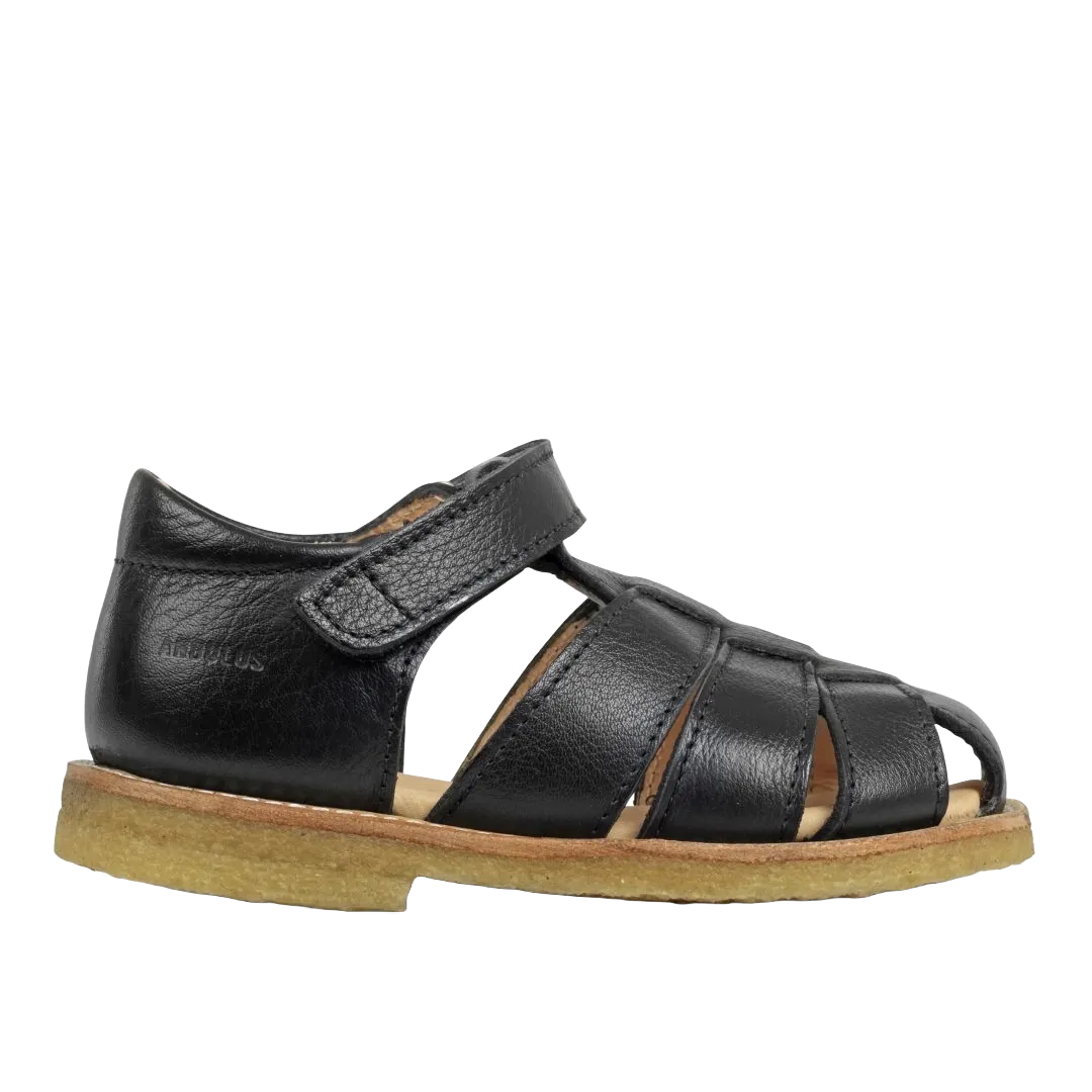 Sandal with adjustable velcro closure