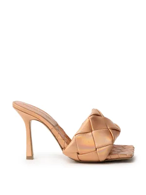 Sandalo Mule Lido Metal Bottega Veneta