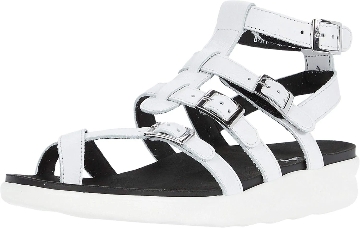 SAS Women's Aria Comfort Gladiator Sandal Flat