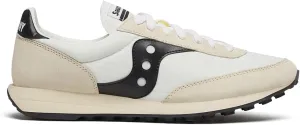 Saucony Unisex Trainer 80 Sneaker, White/Black, 6 US Women