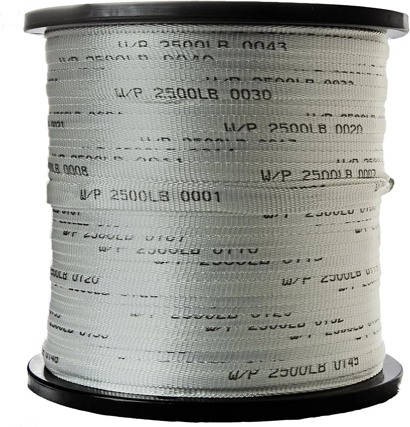 Seconds 3/4" x 102' 2500 Lb Polyester Pull Tape | Pull Webbing | Flat Rope - USA Made